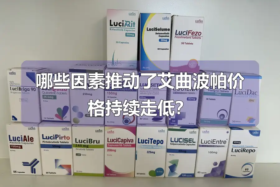 哪些因素推动了艾曲波帕价格持续走低？